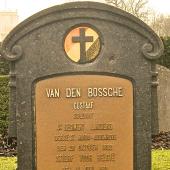 Grave of Gustaaf VAN DEN BOSSCHE