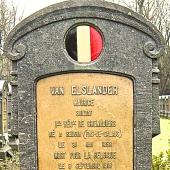Grave of Alphonse Gustave VANELSLANDER