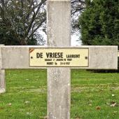 Grave of Laurent Edmond Gustave DE VRIESE