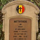 Grave of Joannes MATTHYSSENS