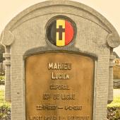 Grave of Lucien Victor Marie Ghislain MAHIEU
