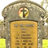 Grave of Pieter August VAN DEN BROECK