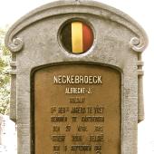 Grave of Albert Jozef NECKEBROECK