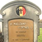 Grave of Leon Charles Etienne MAELCAMP d'OPSTAELE