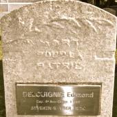 Grave of Edmond François Louis DELCUIGNIE