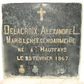 Grave of Alexandre Leon DELACROIX