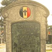 Grave of Jean Desire Edouard SCHEYVAERTS