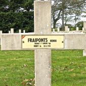 Grave of Henri Joseph FRAIPONTS