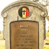 Grave of Adrien Aime Joseph MAIGRE