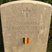 Grave of Ferdinandus VAN DER BIEST