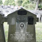 Grave of Petrus Maurits DE PAUW