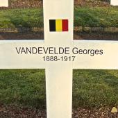 Grave of Georges Joseph VANDEVELDE