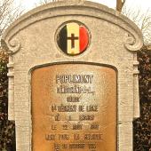 Grave of Demosthene Edmond Aime POPLIMONT