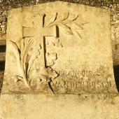 Grave of François VAN DEN BOSCH