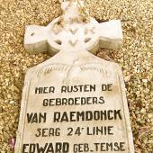 Grave of Eduard Jan Lodewijk VAN RAEMDONCK