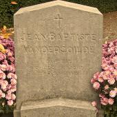 Grave of Jean Baptiste Frederic Mathieu VAN DER CAILDE
