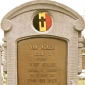 Grave of Gustaaf Edward VAN ACKER