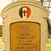 Grave of Jean Baptiste LEROUX