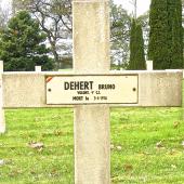 Grave of Bruno Albertus DEHERT