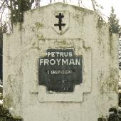 Grave of Petrus Joannes FROYMAN