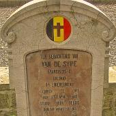 Grave of Frans Xavier VAN DE SYPE