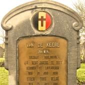 Grave of Jan Maria Raymond VAN DE KEERE