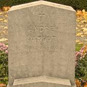 Grave of Andre Ghislain LAMBOT