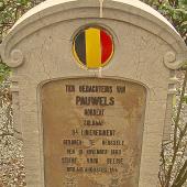 Grave of Norbertus PAUWELS