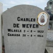 Graf van Charles Erasme DE WEVER