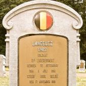 Grave of Ernestus LANGELEZ