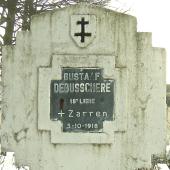 Grave of Gustave Julien DEBUSSCHERE