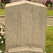 Grave of Raoul Louis Philippe Victor PAVOT