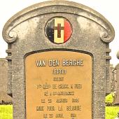 Grave of Leopold VAN DEN BERGE 