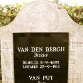 Graf van Frans Joseph VAN DEN BERGH