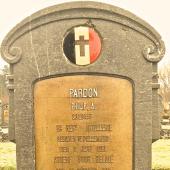 Grave of Philippus Amandus PARDON