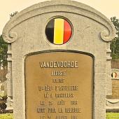 Grave of Auguste VAN DE VOORDE