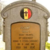 Grave of Prosper Henri SCHAMP