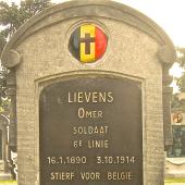 Grave of Omer LIEVENS