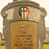 Grave of Raoul Eugene LAMBERT