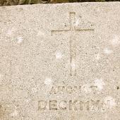 Grave of Augustus Leopoldus Franciscus DECKMYN