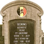 Grave of Alexander Frans GEEROMS