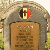 Grave of Guillaume Constant VAN CUTSEM