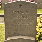 Grave of Fernand Joseph DECOUX