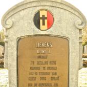 Grave of Alphonse Jean LIEKENS