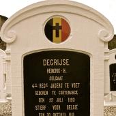 Grave of Henri Hippoliet DEGRYSE