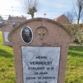 Grave of Henri Cyriel VERHULST