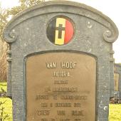Grave of Pieter Alfons VAN HOOF
