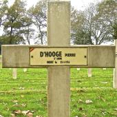 Grave of Petrus George D'HOOGE