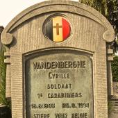 Grave of Cyrillus Camillus VAN DEN BERGHE