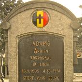 Graf van Adrianus Franciscus ADAMS